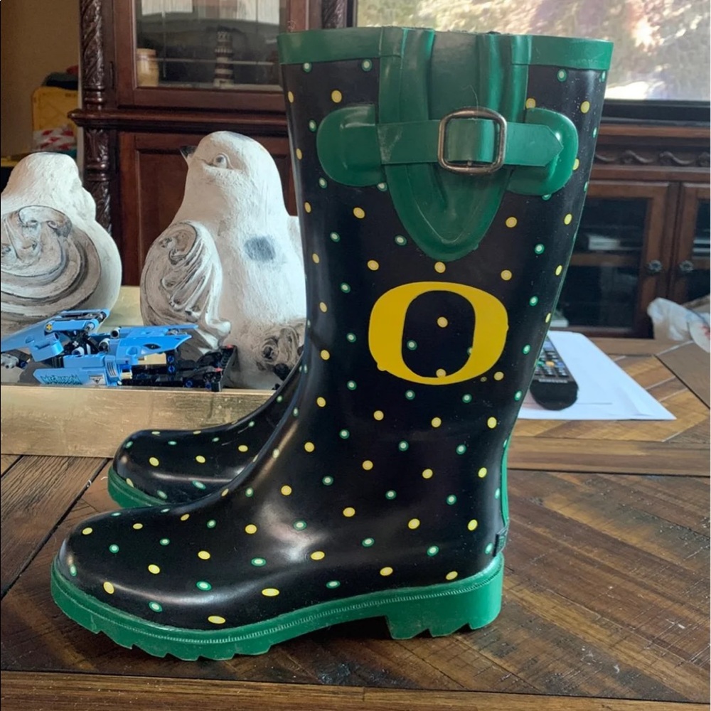 University of Oregon Rain Boots